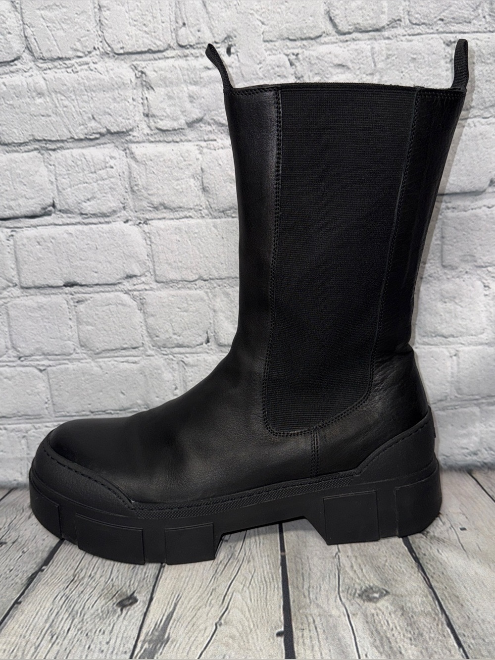 Vic Mati Leather Boots View 4